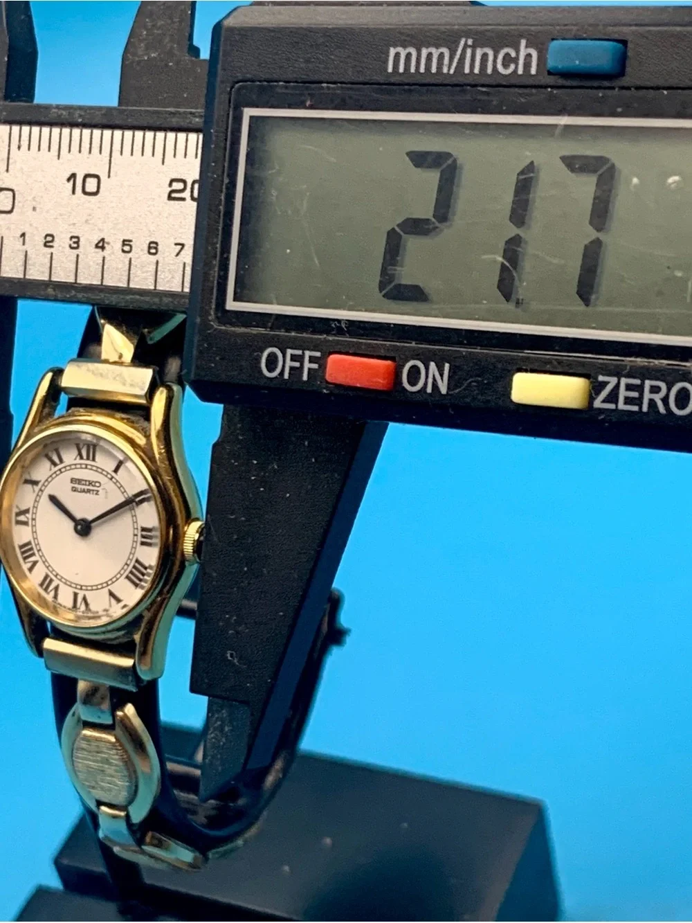 SEIKO 1400-0029 Women’s Vintage Wristwatch Speidel Bracelet Working New Battery